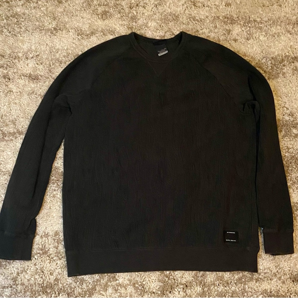 Nike Men's Black Crewneck Sweater
